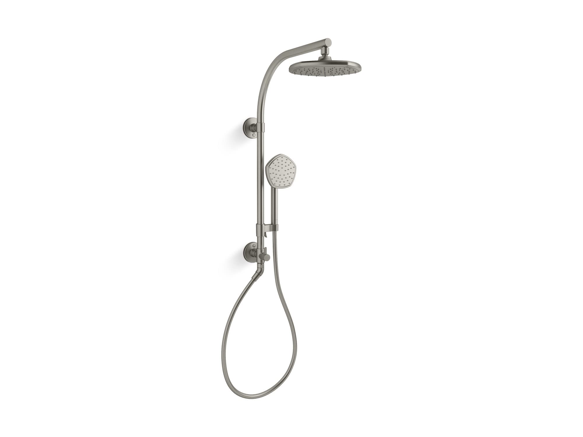 Amazon.com: KOHLER 27118-G-BN Hydrorail-R Occasion Arch Shower